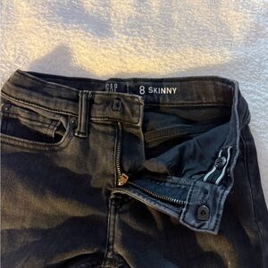 GAP Charcoal / black Skinny Jeans Boys jeans. The color is a faded black/ grey